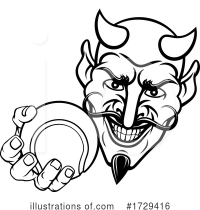 Royalty-Free (RF) Devil Clipart Illustration by AtStockIllustration - Stock Sample #1729416