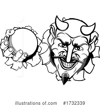 Royalty-Free (RF) Devil Clipart Illustration by AtStockIllustration - Stock Sample #1732339