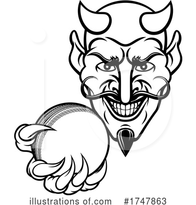 Royalty-Free (RF) Devil Clipart Illustration by AtStockIllustration - Stock Sample #1747863
