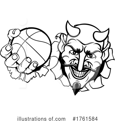 Royalty-Free (RF) Devil Clipart Illustration by AtStockIllustration - Stock Sample #1761584