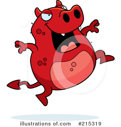 Royalty-Free (RF) Devil Clipart Illustration by Cory Thoman - Stock Sample #215319