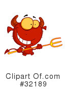 Devil Clipart #32189 by Hit Toon