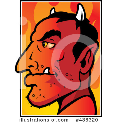 Royalty-Free (RF) Devil Clipart Illustration by Cory Thoman - Stock Sample #438320