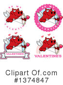 Devil Cupid Clipart #1374847 by Cory Thoman