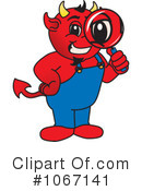 Devil Mascot Clipart #1067141 by Mascot Junction