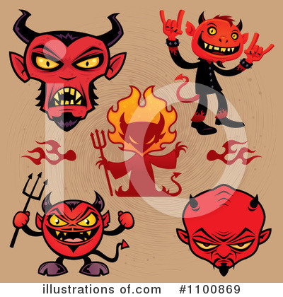 Devil Clipart #1100869 by John Schwegel