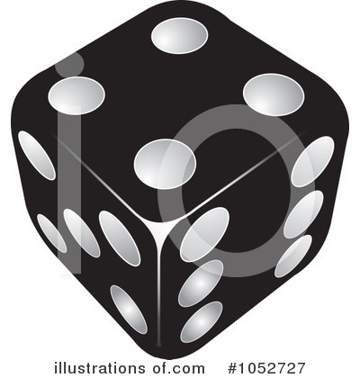 Royalty-Free (RF) Dice Clipart Illustration by Lal Perera - Stock Sample #1052727