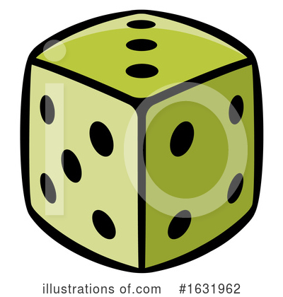 Royalty-Free (RF) Dice Clipart Illustration by Lal Perera - Stock Sample #1631962