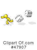 Dice Clipart #47907 by Leo Blanchette