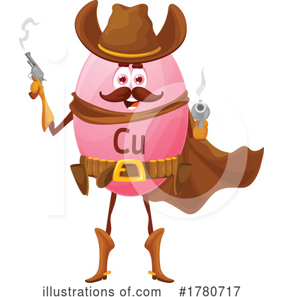 Cowboy Clipart #1780717 by Vector Tradition SM