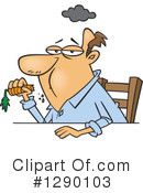 Dieting Clipart #1290103 by toonaday