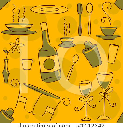 Royalty-Free (RF) Dining Clipart Illustration by BNP Design Studio - Stock Sample #1112342