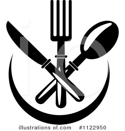 Cutlery Clipart #1122950 by Vector Tradition SM