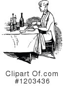 Dining Clipart #1203436 by Prawny Vintage