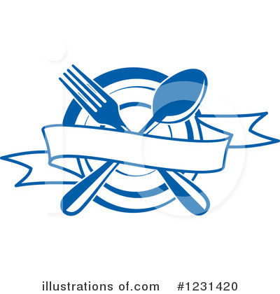 Royalty-Free (RF) Dining Clipart Illustration by Vector Tradition SM - Stock Sample #1231420