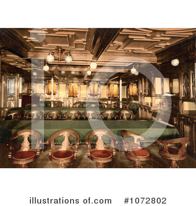 Royalty-Free (RF) Dining Room Clipart Illustration by JVPD - Stock Sample #1072802