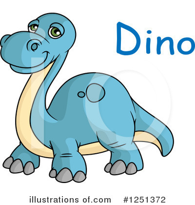 Royalty-Free (RF) Dino Clipart Illustration by Vector Tradition SM - Stock Sample #1251372