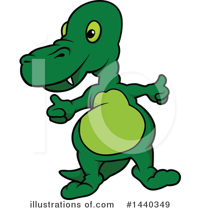 Royalty-Free (RF) Dino Clipart Illustration by dero - Stock Sample #1440349