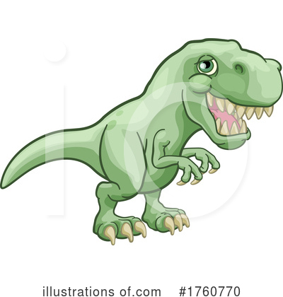Tyrannosaurus Clipart #1760770 by AtStockIllustration