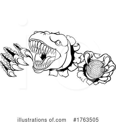 Tyrannosaurus Rex Clipart #1763505 by AtStockIllustration