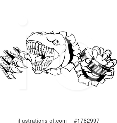Royalty-Free (RF) Dino Clipart Illustration by AtStockIllustration - Stock Sample #1782997