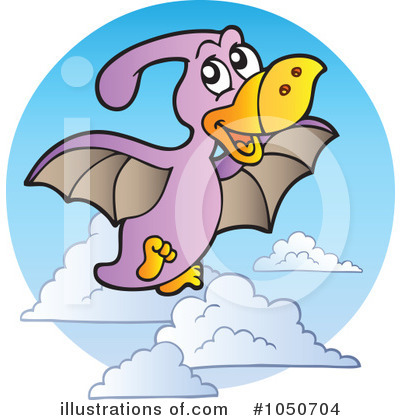 Royalty-Free (RF) Dinosaur Clipart Illustration by visekart - Stock Sample #1050704