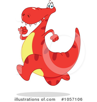 Royalty-Free (RF) Dinosaur Clipart Illustration by yayayoyo - Stock Sample #1057106