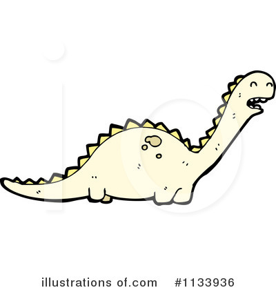 Royalty-Free (RF) Dinosaur Clipart Illustration by lineartestpilot - Stock Sample #1133936