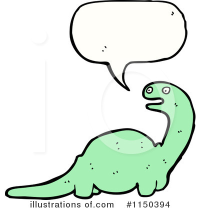 Royalty-Free (RF) Dinosaur Clipart Illustration by lineartestpilot - Stock Sample #1150394