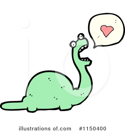 Royalty-Free (RF) Dinosaur Clipart Illustration by lineartestpilot - Stock Sample #1150400