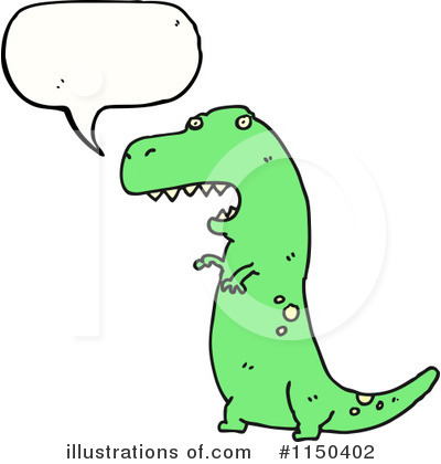 Royalty-Free (RF) Dinosaur Clipart Illustration by lineartestpilot - Stock Sample #1150402