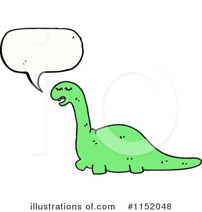 Royalty-Free (RF) Dinosaur Clipart Illustration by lineartestpilot - Stock Sample #1152048