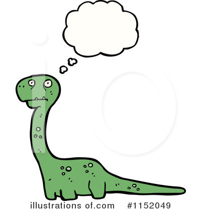 Royalty-Free (RF) Dinosaur Clipart Illustration by lineartestpilot - Stock Sample #1152049