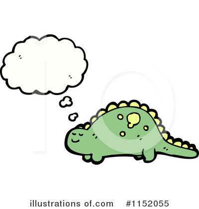 Royalty-Free (RF) Dinosaur Clipart Illustration by lineartestpilot - Stock Sample #1152055