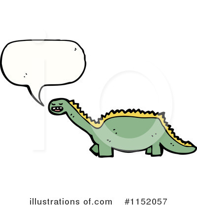 Royalty-Free (RF) Dinosaur Clipart Illustration by lineartestpilot - Stock Sample #1152057
