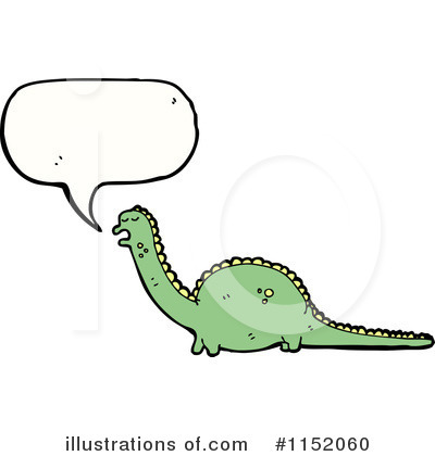 Royalty-Free (RF) Dinosaur Clipart Illustration by lineartestpilot - Stock Sample #1152060