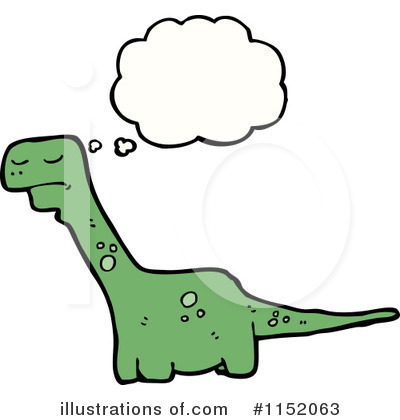 Royalty-Free (RF) Dinosaur Clipart Illustration by lineartestpilot - Stock Sample #1152063