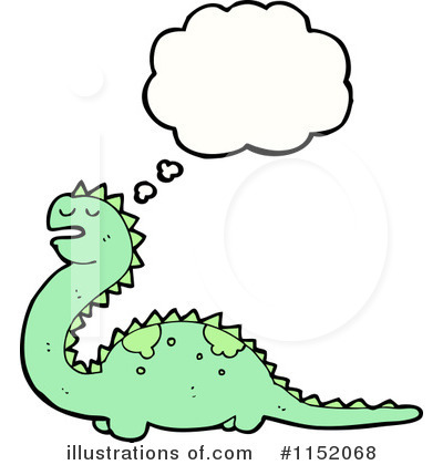 Royalty-Free (RF) Dinosaur Clipart Illustration by lineartestpilot - Stock Sample #1152068