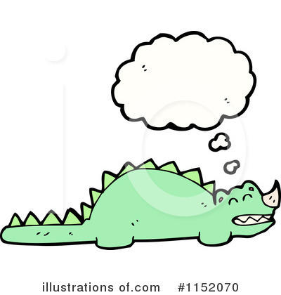 Royalty-Free (RF) Dinosaur Clipart Illustration by lineartestpilot - Stock Sample #1152070