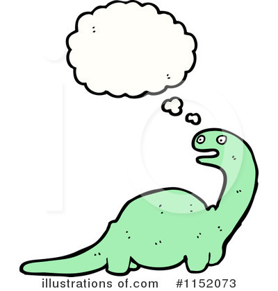 Royalty-Free (RF) Dinosaur Clipart Illustration by lineartestpilot - Stock Sample #1152073