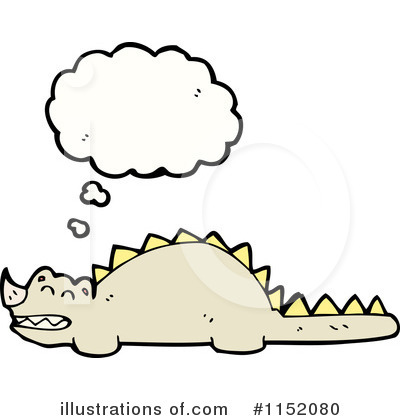 Royalty-Free (RF) Dinosaur Clipart Illustration by lineartestpilot - Stock Sample #1152080