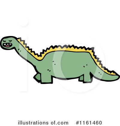 Royalty-Free (RF) Dinosaur Clipart Illustration by lineartestpilot - Stock Sample #1161460