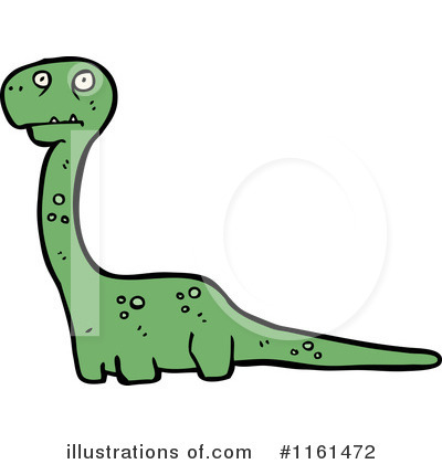 Royalty-Free (RF) Dinosaur Clipart Illustration by lineartestpilot - Stock Sample #1161472