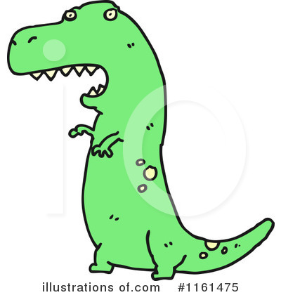 Royalty-Free (RF) Dinosaur Clipart Illustration by lineartestpilot - Stock Sample #1161475