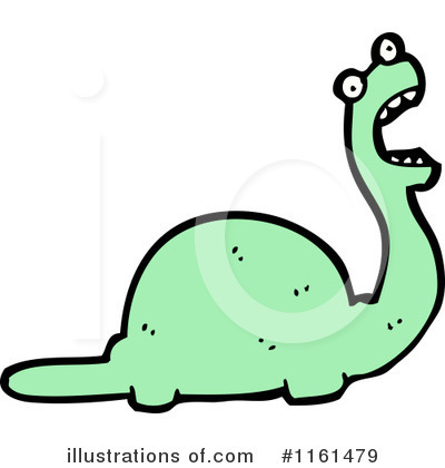 Royalty-Free (RF) Dinosaur Clipart Illustration by lineartestpilot - Stock Sample #1161479