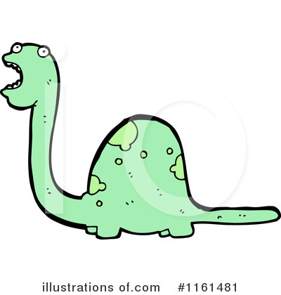 Royalty-Free (RF) Dinosaur Clipart Illustration by lineartestpilot - Stock Sample #1161481