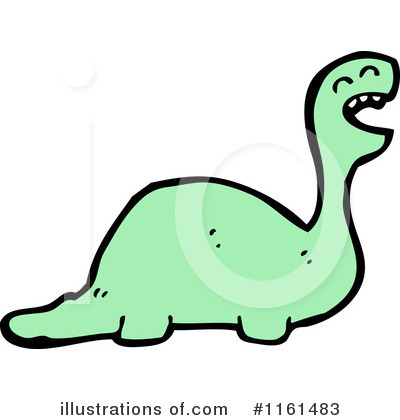 Royalty-Free (RF) Dinosaur Clipart Illustration by lineartestpilot - Stock Sample #1161483