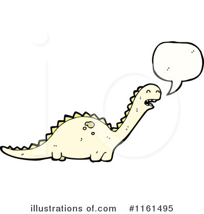 Royalty-Free (RF) Dinosaur Clipart Illustration by lineartestpilot - Stock Sample #1161495