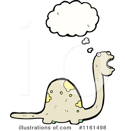 Royalty-Free (RF) Dinosaur Clipart Illustration by lineartestpilot - Stock Sample #1161498