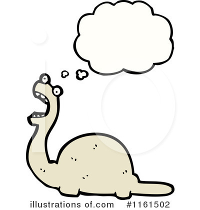 Royalty-Free (RF) Dinosaur Clipart Illustration by lineartestpilot - Stock Sample #1161502